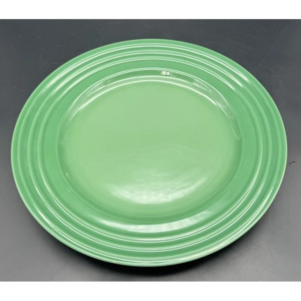 Le Creuset Fennel Green Stoneware Charger Plate 12
